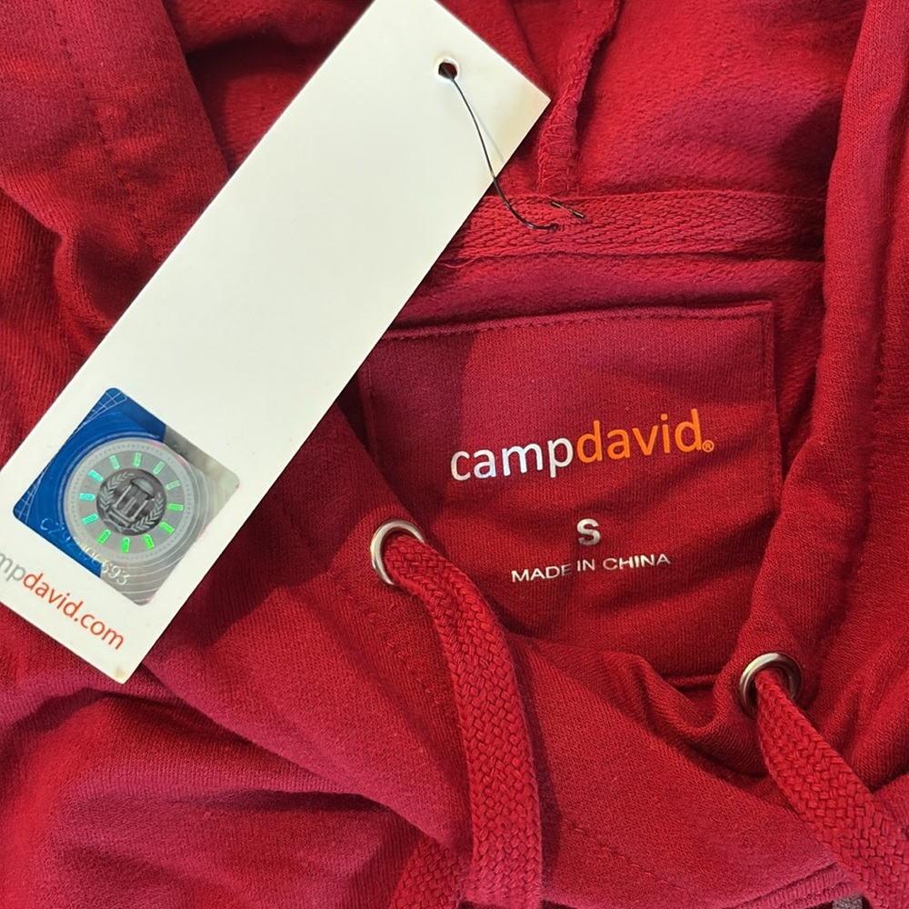 NWT [camp david] Washington State Cougars NCAA Hooded Sweatshirt Women’s Small - Picture 7 of 9